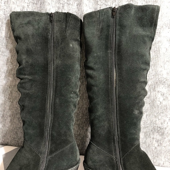Sofft Calida Tall Suede Boots - Picture 8 of 11